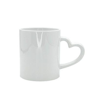 Caneca Personalizada com pega em Coração - Crafty