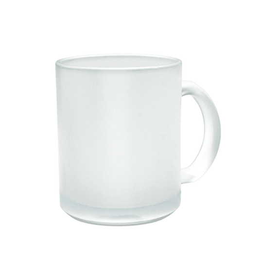 Caneca de Vidro Fosco para personalizar