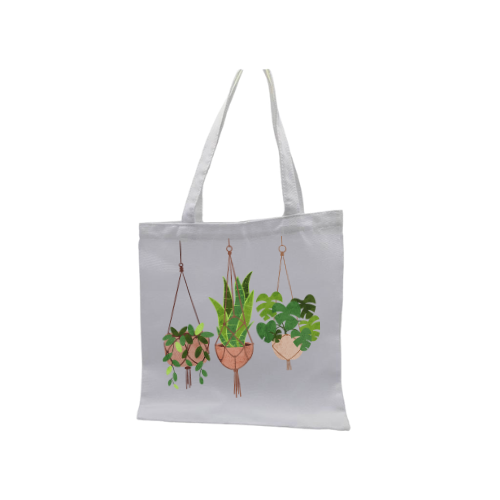 Tote Bag personalizada com plantas