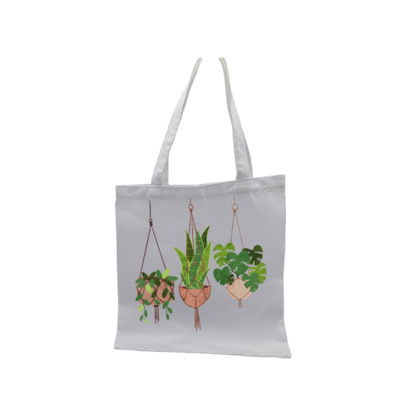 Tote Bag personalizada com plantas