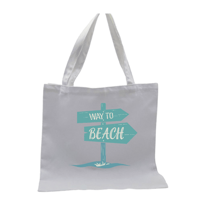 Tote Bag personalizada "Way to the beach"